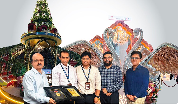 Delhi Airport was honored with the Best Decor &amp; Engagement Award by Economic Times