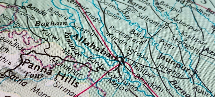 triveni on map